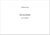 Dualidad Guitar and Fretted sheet music cover